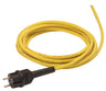 Priključni kabel, 3m H07RN-F 2x1,0 rumen, konturni vtič 16A